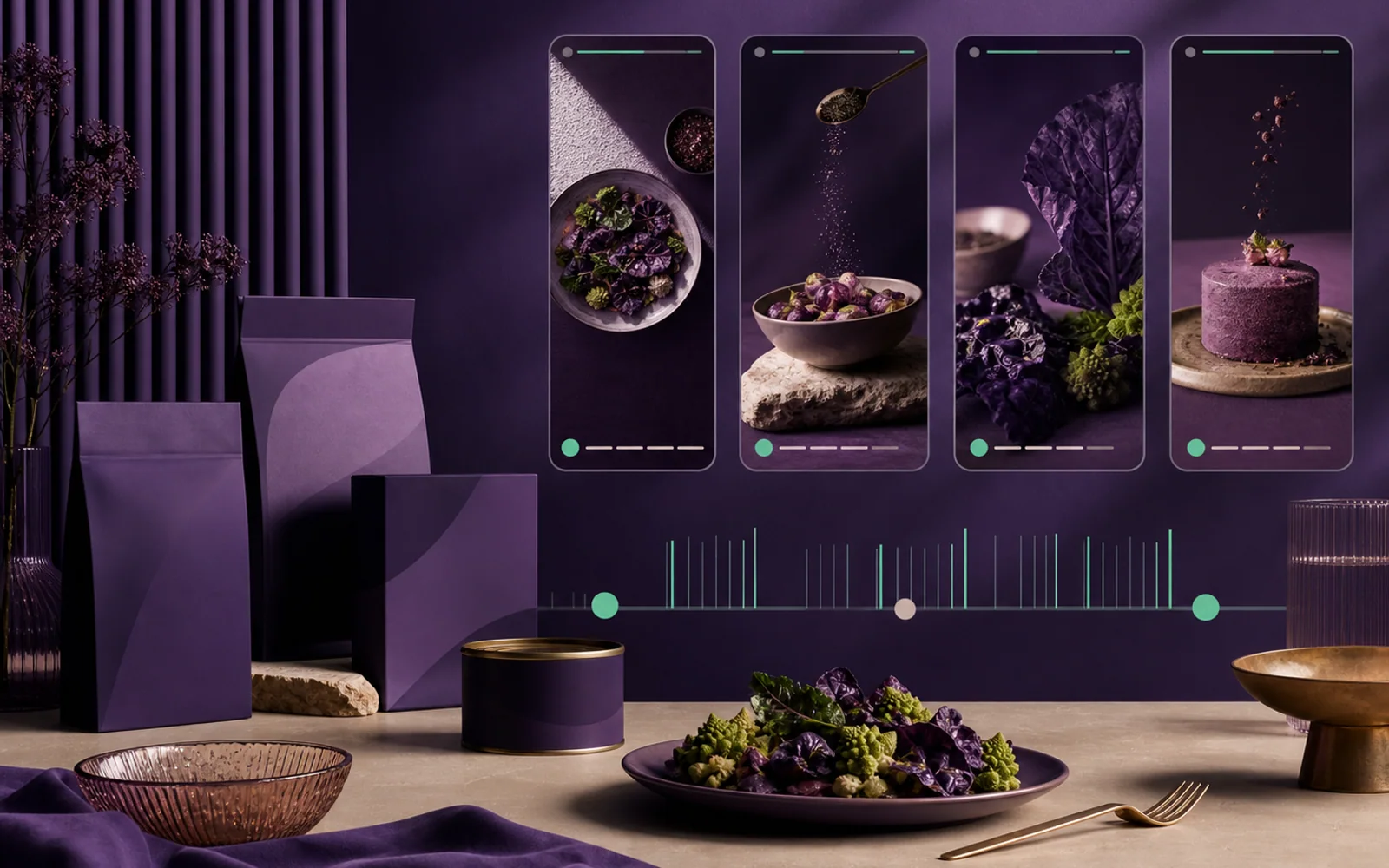 ASHO editorial visual for food-instagram-campaign